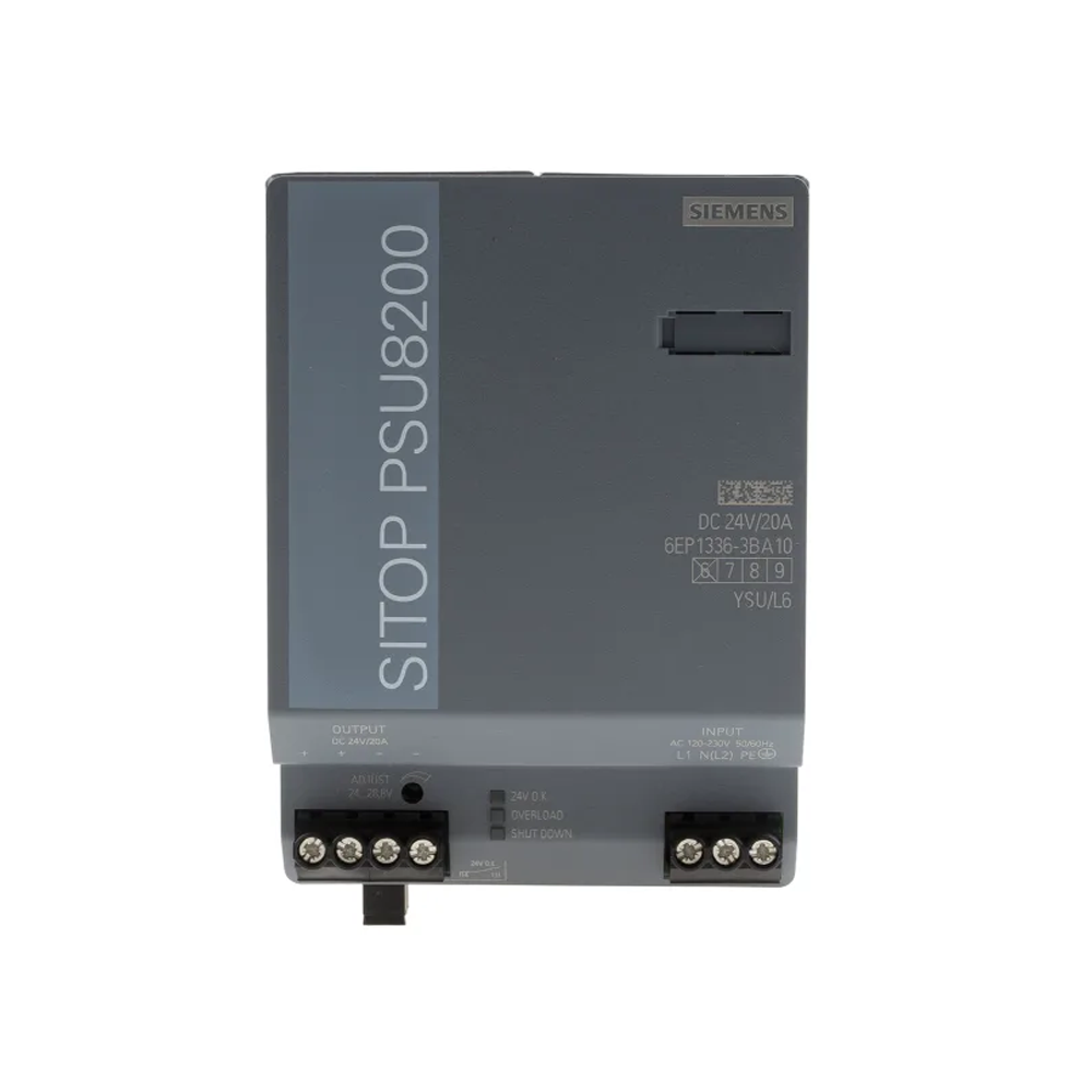 Siemens SITOP PSU8200 Switch Mode DIN Rail Panel Mount Power Supply 